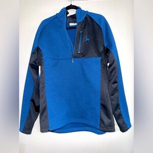 COPY - SPYDER  Size XLARGE ,  1/2 zip Sweater Pullover Jacket navy blue